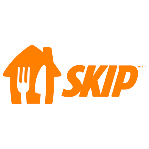 Skip the Dishes orange logo